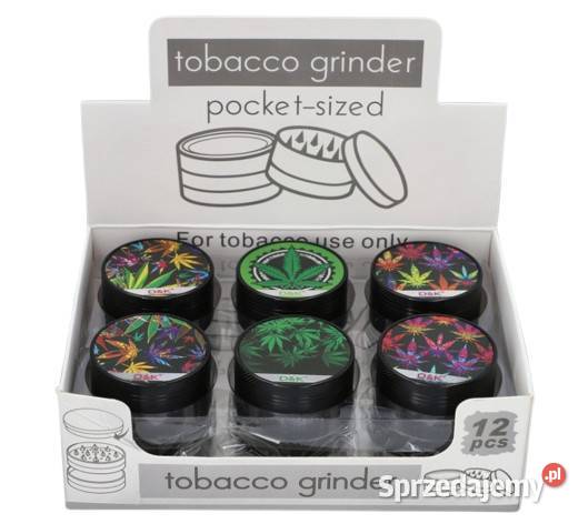 Kolorowy Młynek do Tytoniu Suszu Grinder Crusher śląskie Ostrowy nad Okszą