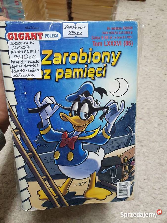 Gigant Poleca rocznik 2007 komplet 13 tomów Gdynia