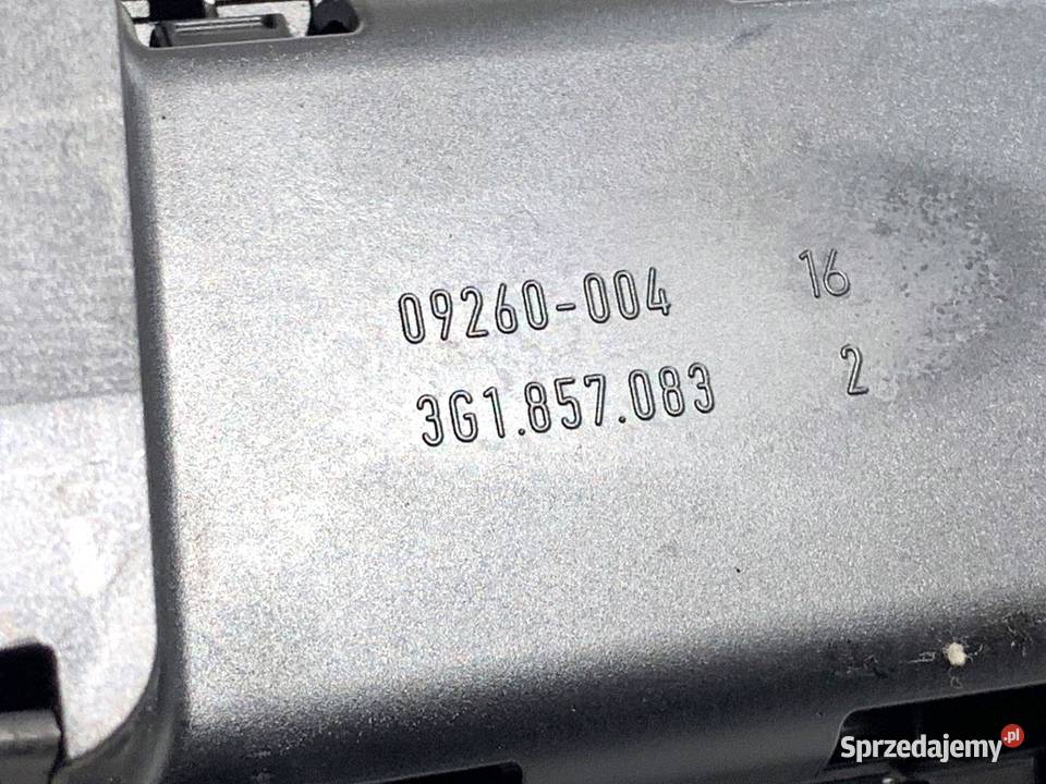 KRATKA NAWIEWU PRZÓD VW PASSAT B8 3G1857083 podkarpackie