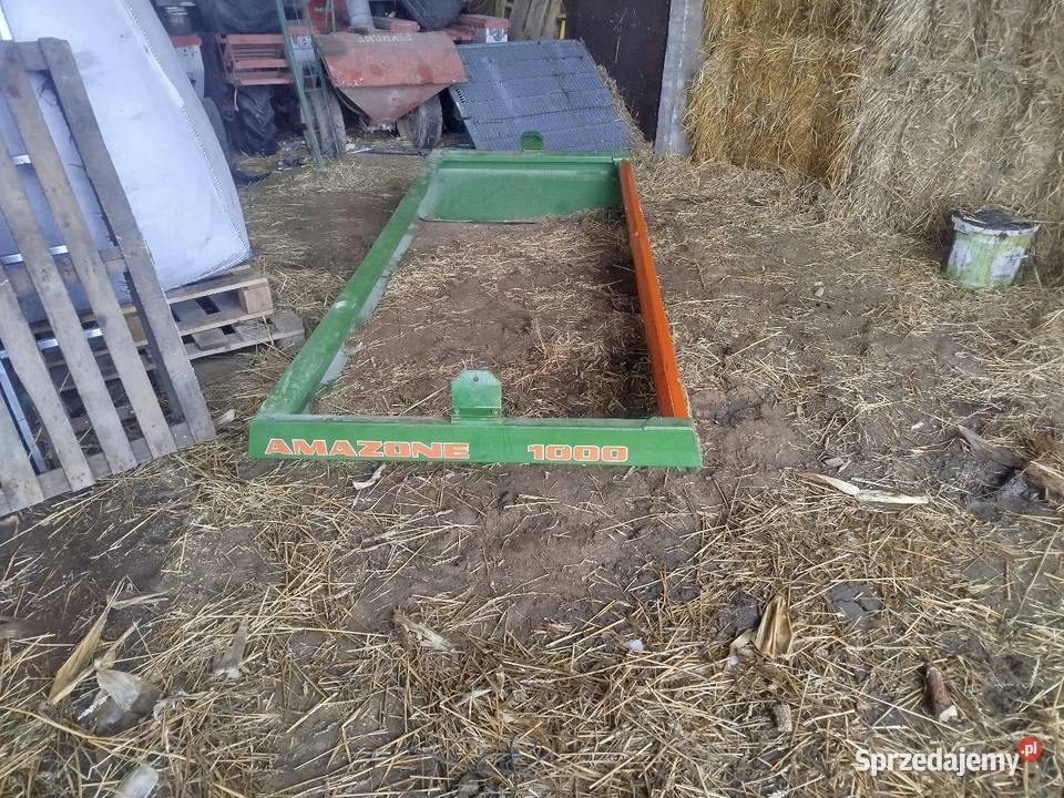 Amazone zau zam rozsiewacz nadstawka 1000l podlaskie Białystok