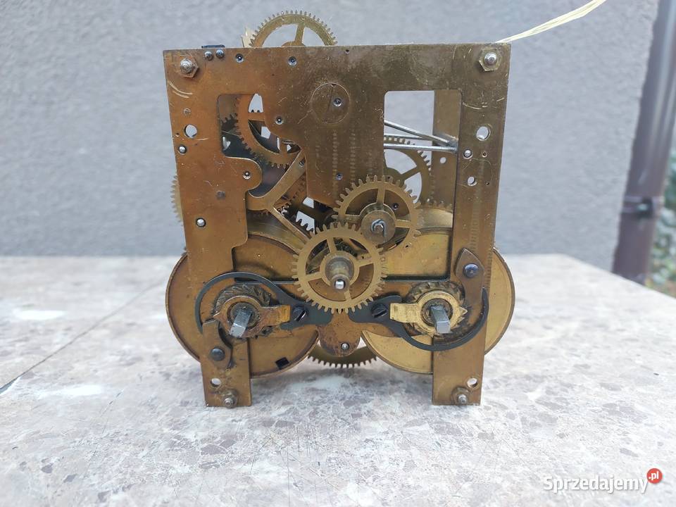 682 Mechanizm starego zegara ściennego Junghans pomorskie Tczew