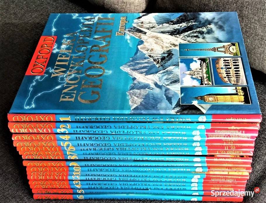 Wielka encyklopedia geografii Oxford Tomy 1 do małopolskie Kraków sprzedam