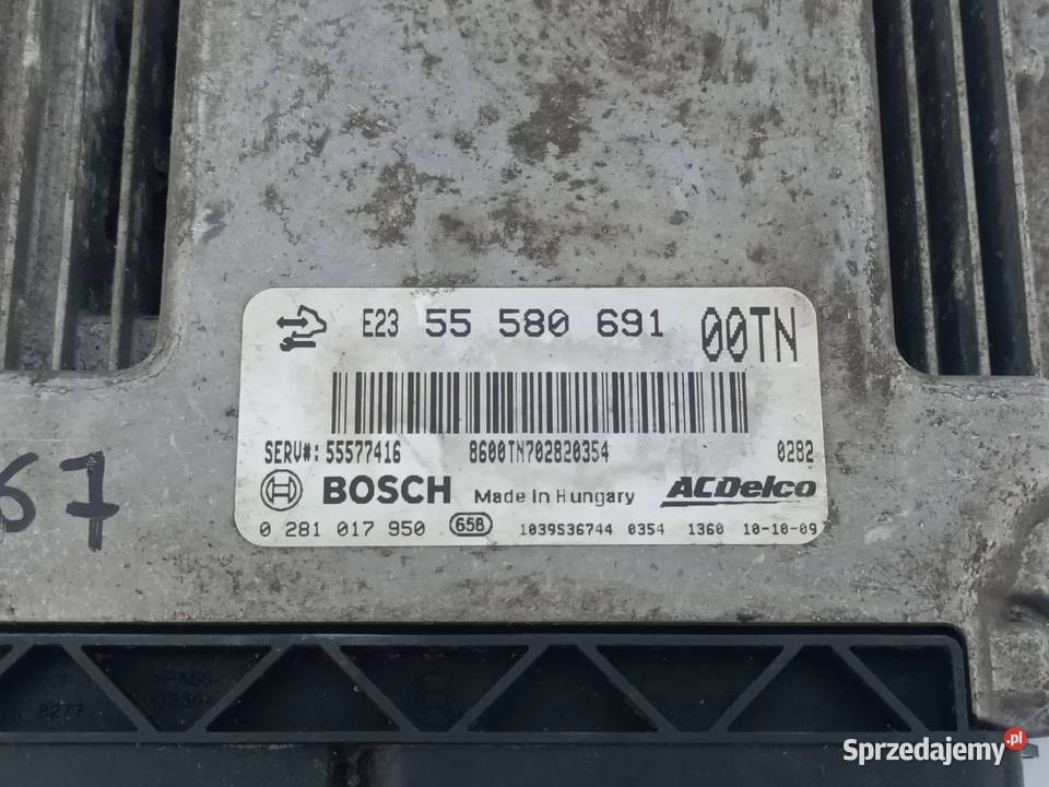 Opel Corsa D 13 CDTI STEROWNIK KOMPUTER SILNIKA sprzedam