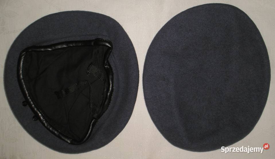 Moherowy beret czarny bordowy grafitowy Nakrycia głowy sprzedam