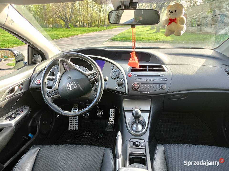 Honda Civic VIII 13 2010r 14 salon Polska wersja elektrycznie ustawiane fotele Łódź