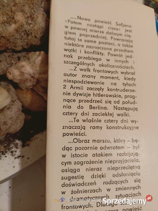 Safian książki Potem nastąpi cisza unikat okazy literatura piękna - proza polska mazowieckie Warszawa
