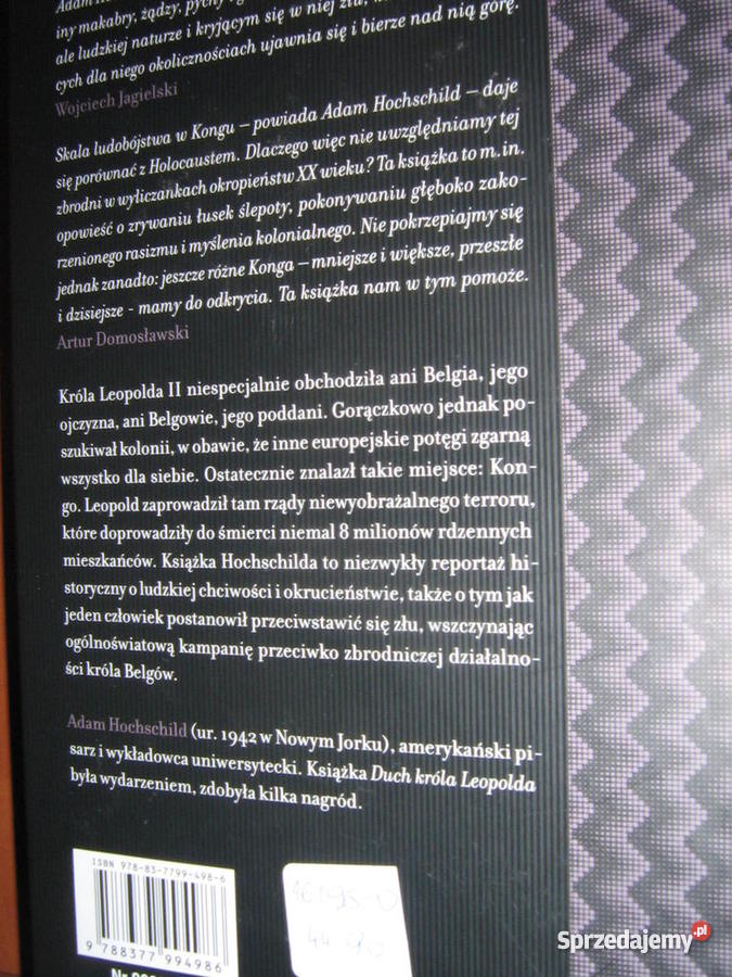 Hochschild duch króla Leopolda Zabrze sprzedam