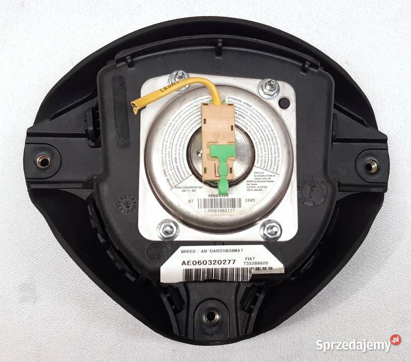 ZESTAW PODUSZEK AIRBAG PASY SENSOR ALFA 147 156 Mielęcin