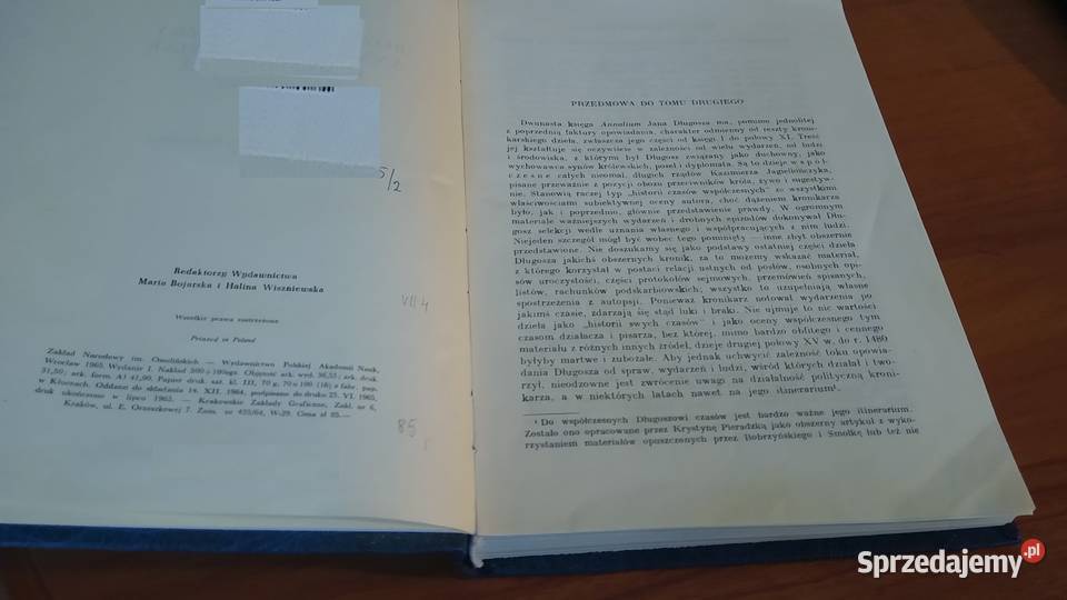 Rozbiór krytyczny Annalium Poloniae Jana Książki naukowe i popularnonaukowe Gdańsk
