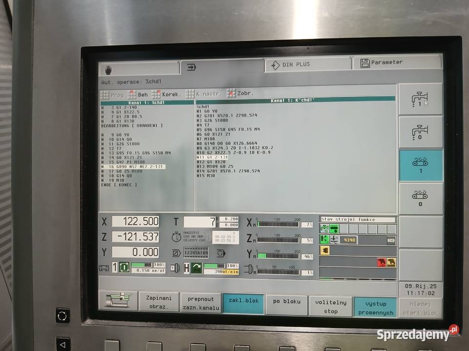 Sprzedam CNC tokarke CTX 520 Linear małopolskie sprzedam