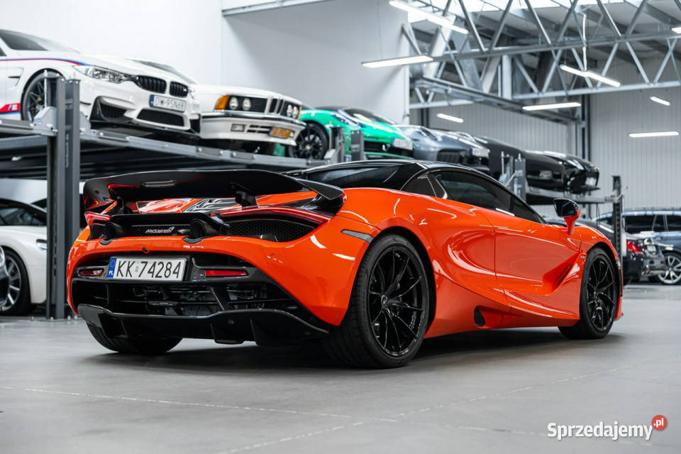 McLaren 720S Spider Spider Krajowy MSO Carbon MG bluetooth Węgrzce sprzedam