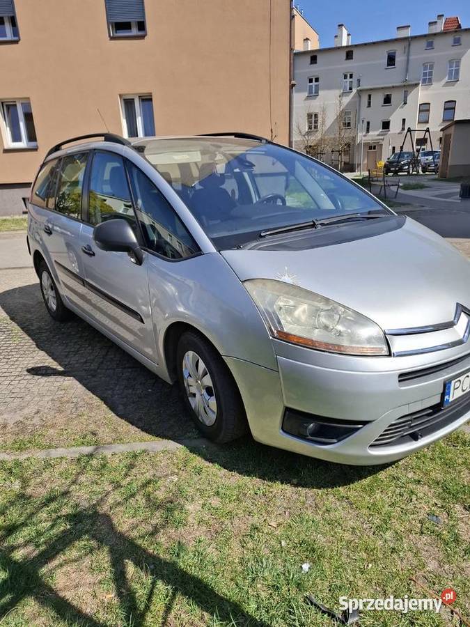 Sprzedam Citroen C 4 Grand Picasso 16 HDI 109 7 światła przeciwmgielne wielkopolskie Chodzież