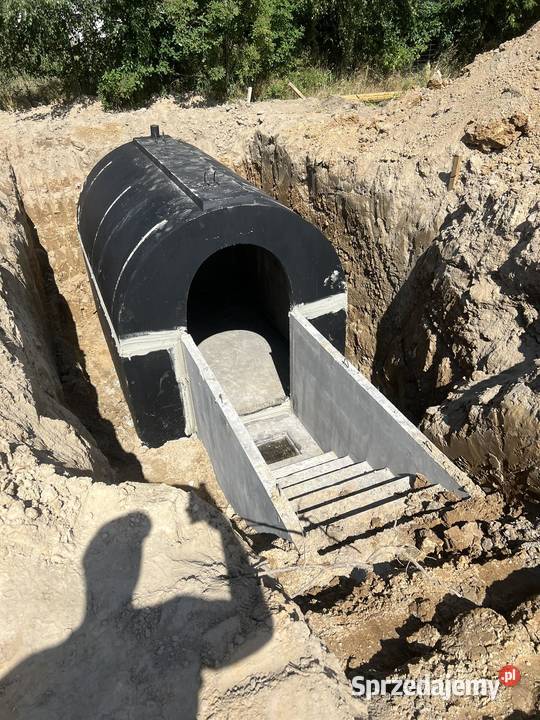 Piwniczka betonowa Ogrodowa Piwnica Kopułowa Strzegom