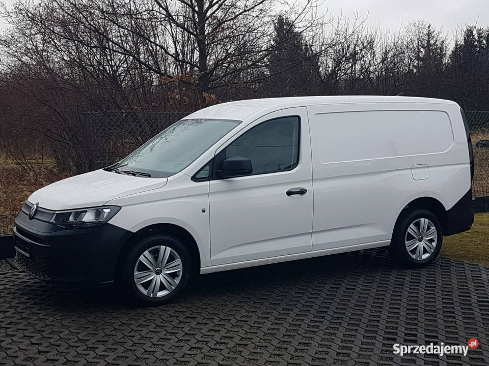 Volkswagen Caddy MAXI 20 TDI DŁUGI BLASZAK VAN nieuszkodzony Caddy Poręba
