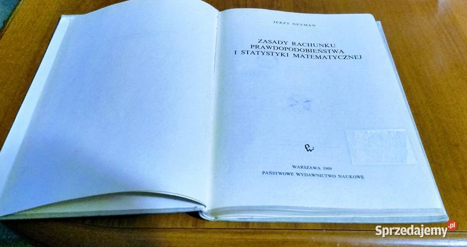 Zasady rachunku prawdopodobieństwa i statystyki Gdańsk sprzedam