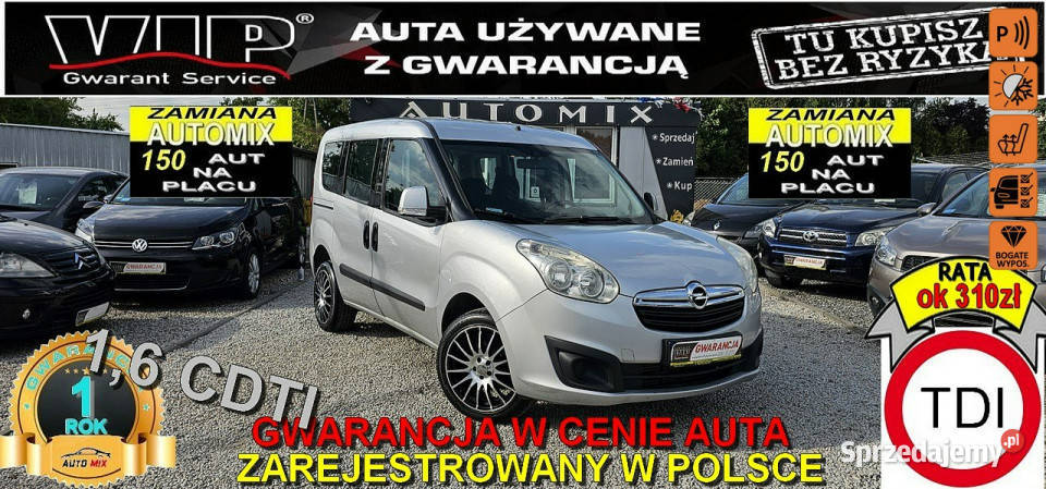 Opel Combo SPRZEDANY Mega Wyposażenie16 Combo Świdnica