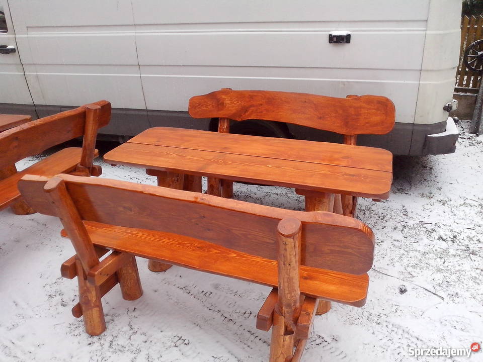 meble ogrodowe biesiadne Woźniki sprzedam
