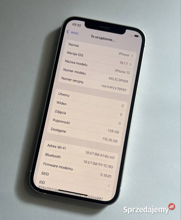 iPhone 12 128gb stan idealny Zielona Góra