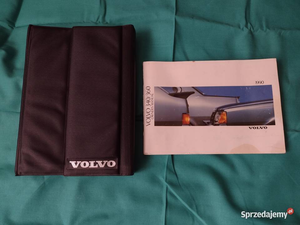 VOLVO 340 360 Instrukcja Obsługi książka Etui Łódź