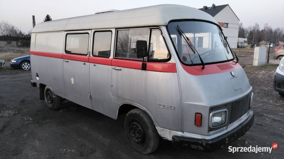 Mercedes L206d projekt CAMPER diesel 1971