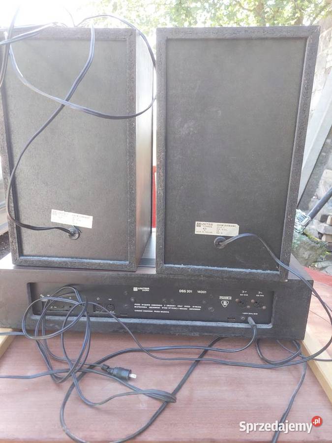 Unitra amator 2 tonsil radio glosniki Czernikowo sprzedam
