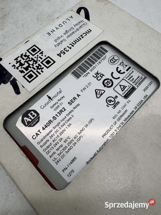 Allen Bradley 440RS13R2 Safety Relay sprzedam