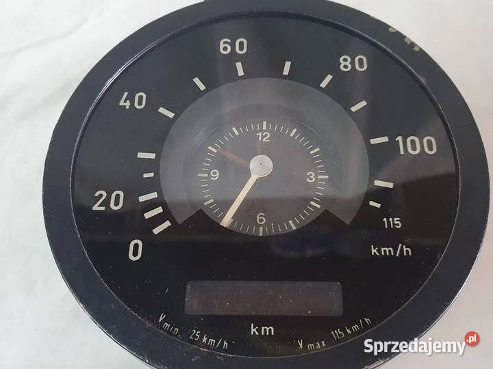 Stary prędkościomierz tachograf DDR typ FS 1811 Pozostałe Czeladź