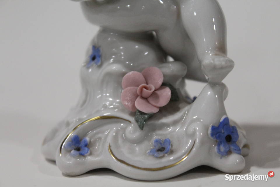 Figurka Wallendorf Chłopiec z harmonijką 796 Szczecin