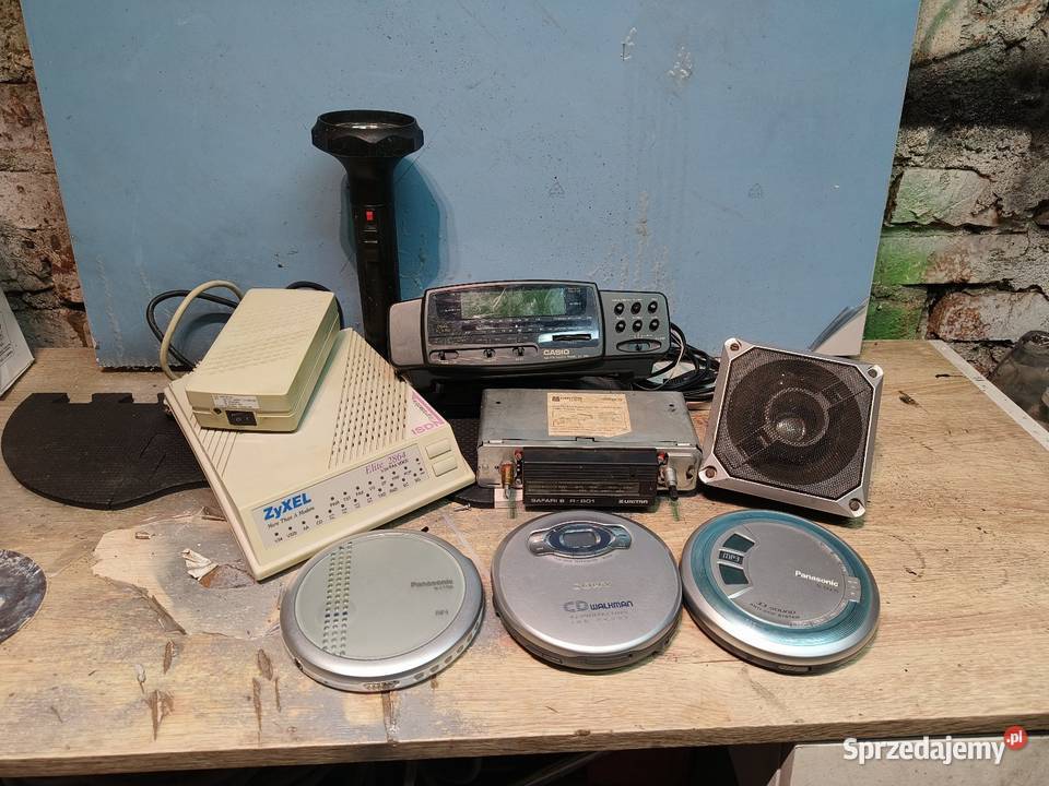 Wyprzedaż garażowa Casio panasonic unitra