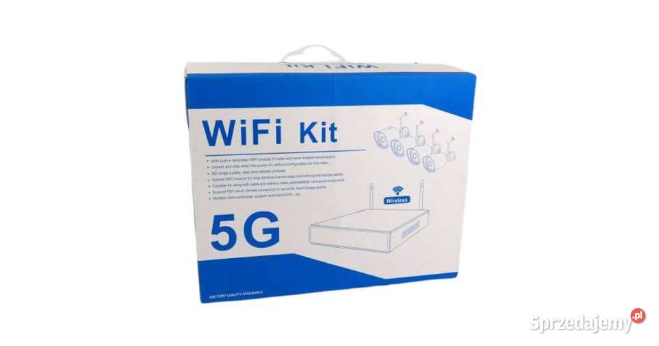 Zestaw monitoringu WiFi 5G i-tronic – nowy, kompletny zestaw kamer IP z rej