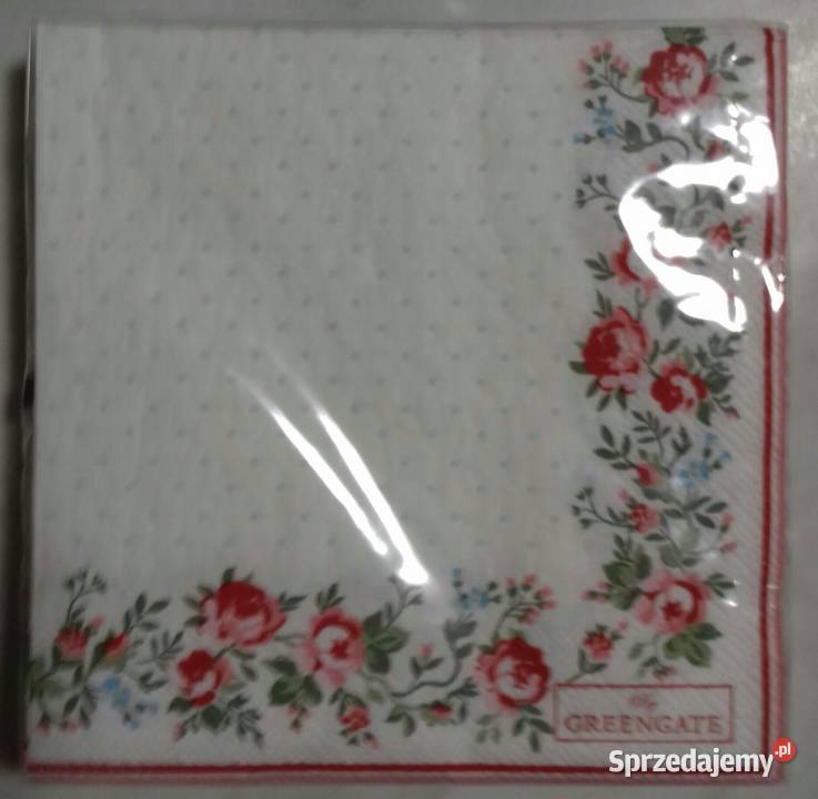 Serwetki decoupage greengate i inne aniołki mazowieckie Laskowiec
