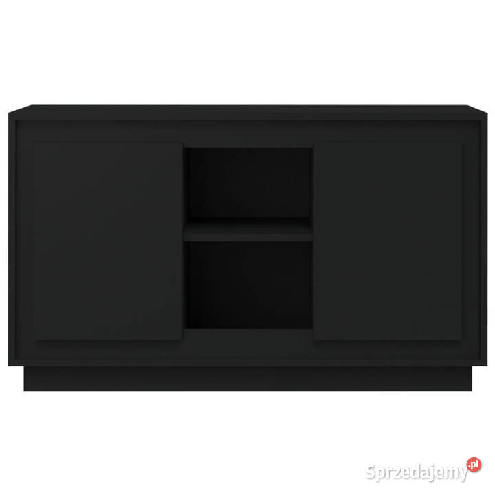 Szafka czarna 102x35x60 materiał drewnopochodny