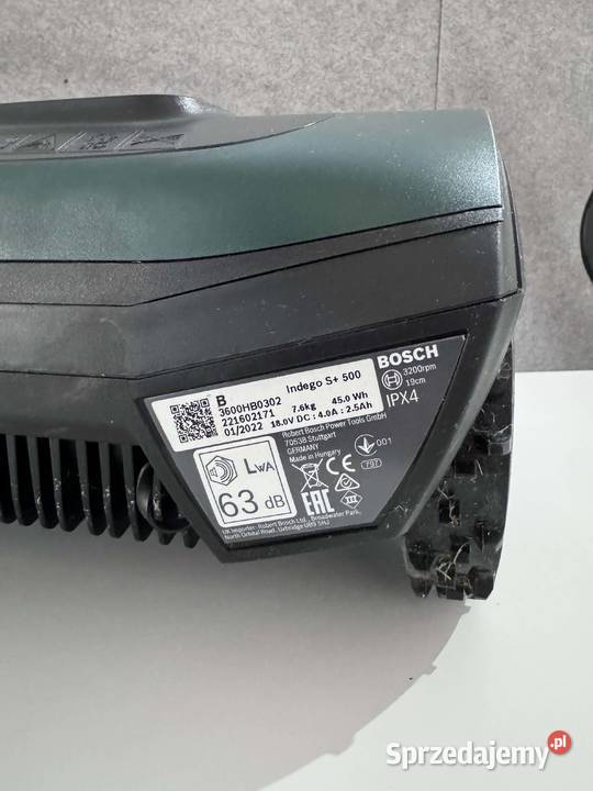 Syndyk sprzeda robot koszący BOSH Indego S 500 Pozostałe