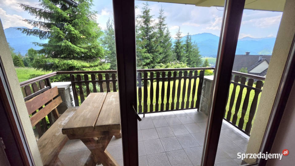Apartament z tarasem i kominkiem małopolskie Kościelisko