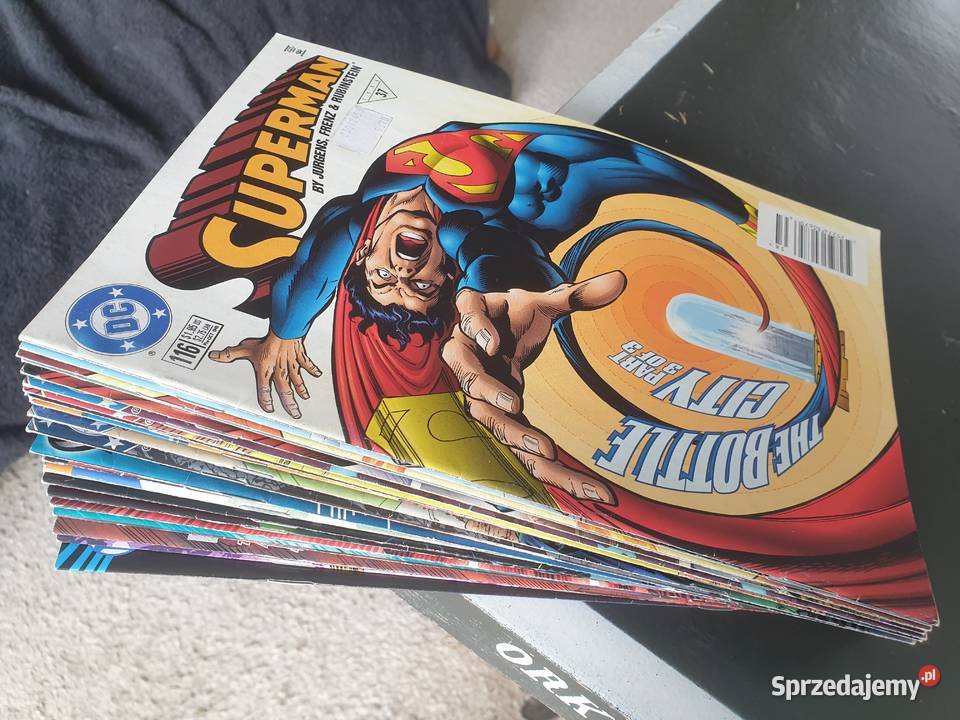 Superman zestaw 21 komiksów DC USA