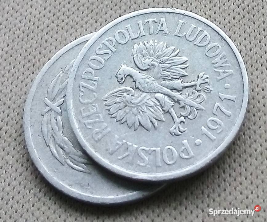 POLSKA10 GROSZY1971 r zzmAL2 SZTUKI Legionowo