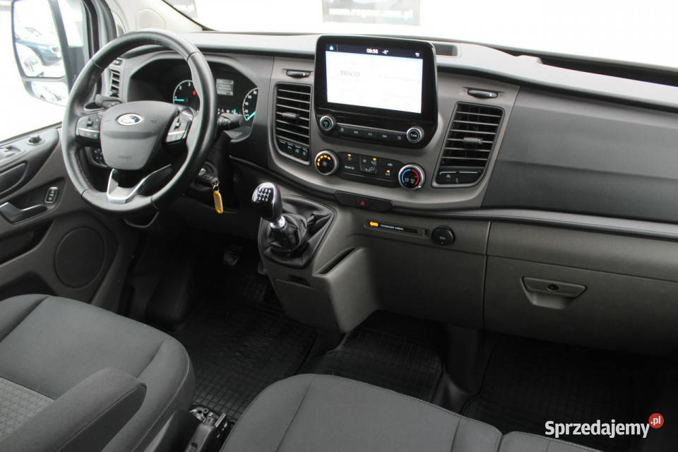 Ford Transit Custom Długi 9osobowy 130 SalonPL ABS Sokołów sprzedam