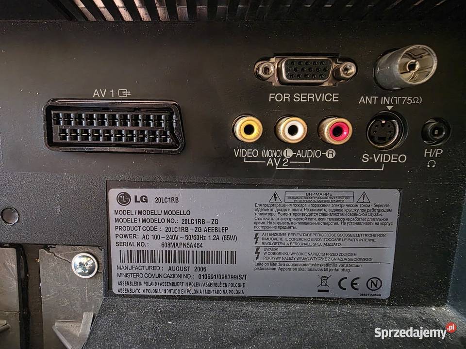 Telewizor LG 20 20cale Łomża