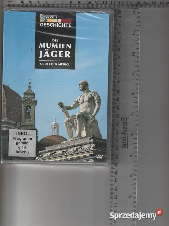 Die mumien jager Discovery DVD Pruszków sprzedam
