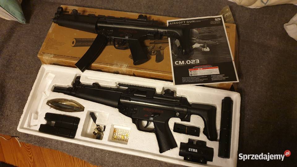 Mp5 ASG karabin na kulki x2 Skierniewice