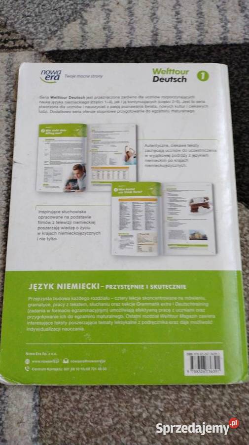 Książka do niemieckiego miękka mazowieckie Książenice