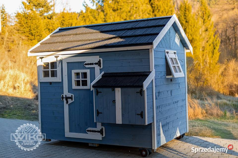 Kurnik kur XXL 1418 kaczek sosna Ocieplony Deska Zagórnik