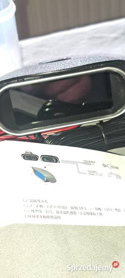 Cyfrowy wskaźnik temperatury i Napięcia Nowy LCD Wejherowo