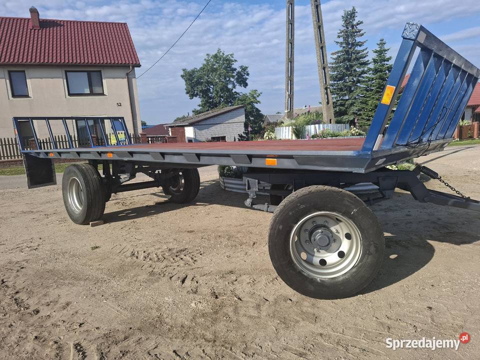 Laweta przyczepa do bel nieuszkodzony Przyczepy rolnicze Ostrów Mazowiecka sprzedam