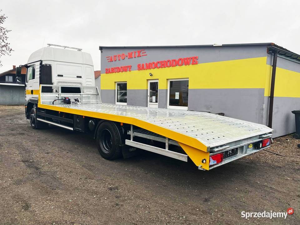 MERCEDES MAN auto laweta DMC 12T nowy najazd diesel Strachosław