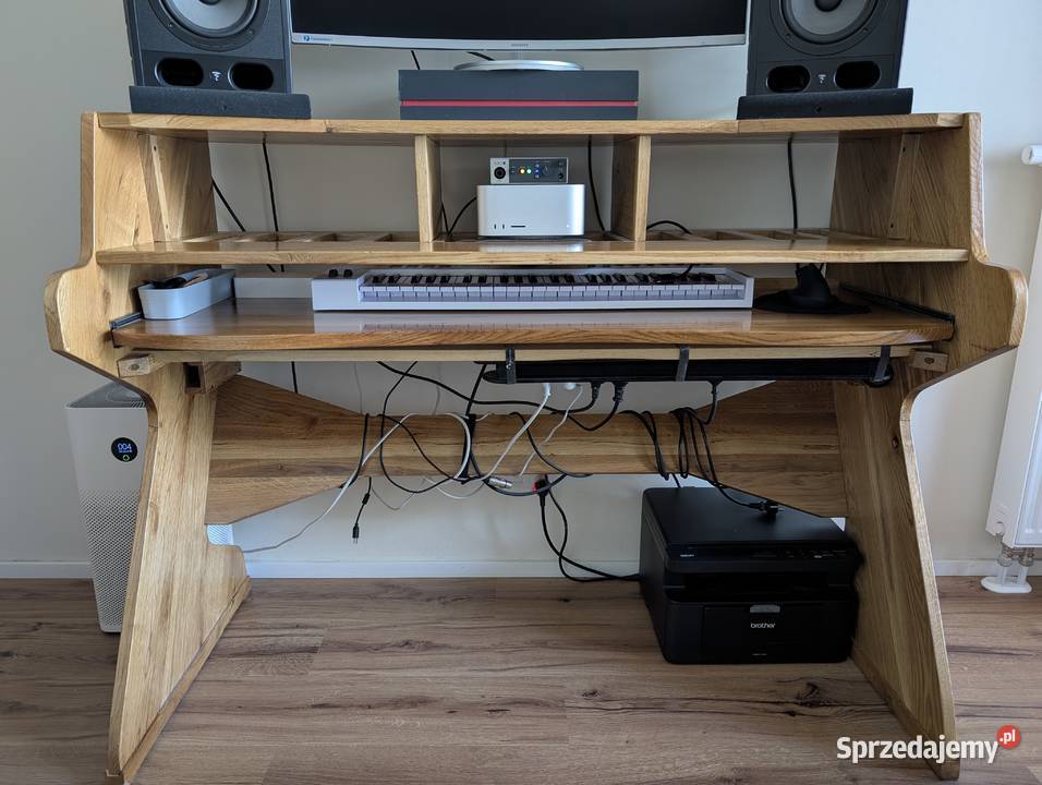 Dębowe biurko studyjne Okazyjna Wrocław