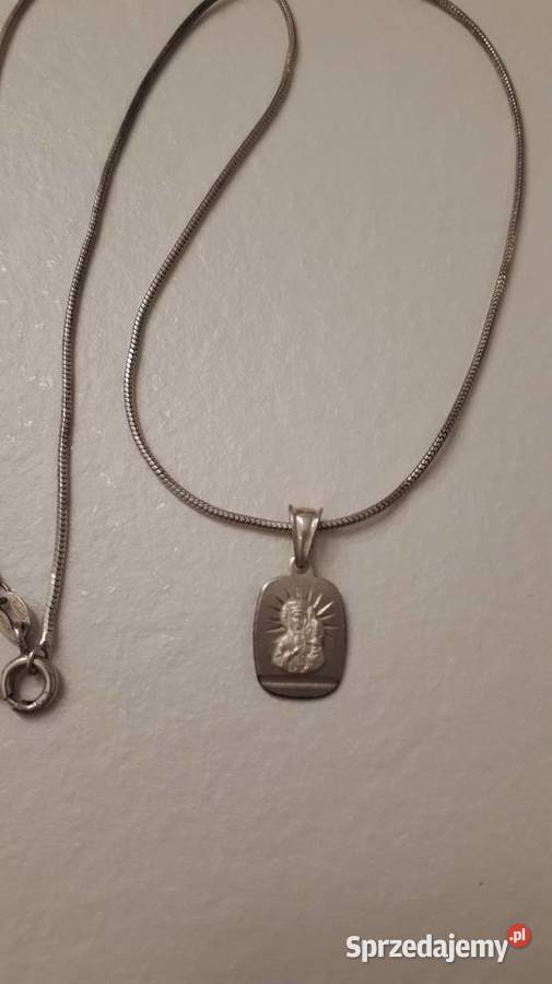 łańcuszek srebrny z medalikiem Radom sprzedam
