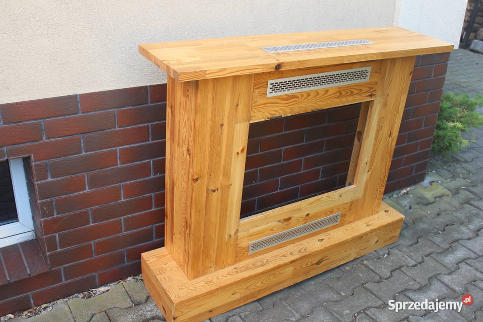 drewniana obudowa kominka Kalisz