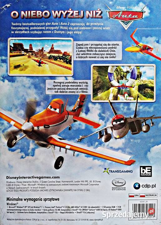 SAMOLOTY DISNEY Kalisz