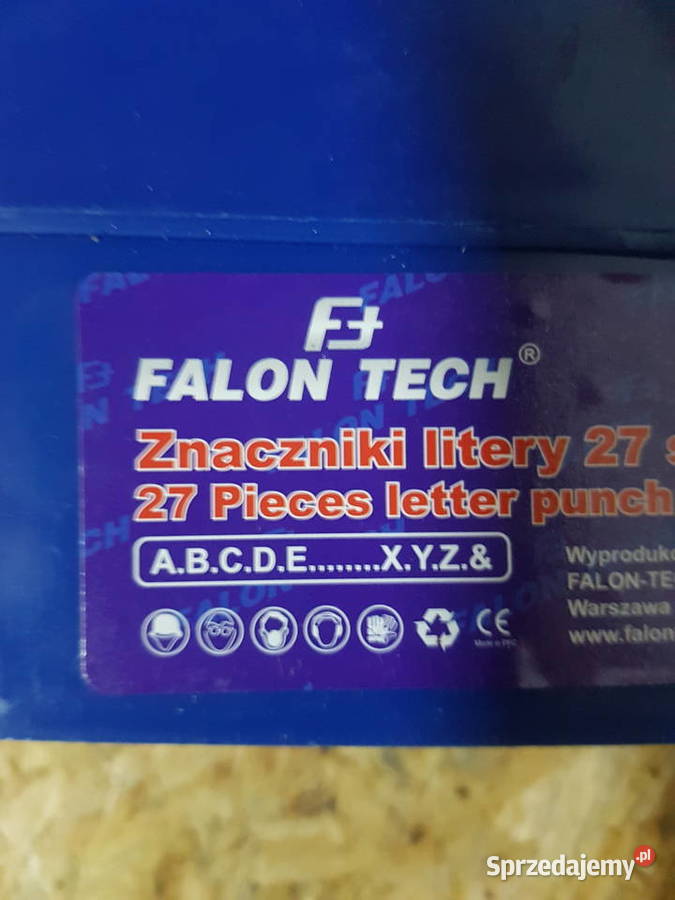 NUMERATORY LITERY ZNACZNIKI DO WYBIJANIA 4MM 27 Głogowa